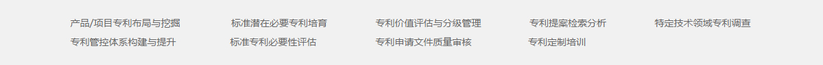 高价值专利培育板块的核心业务包括